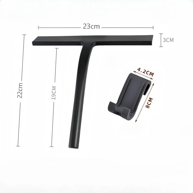 Matte Black Silicone Squeegee  - Glass Cleaner Streak recension och pris