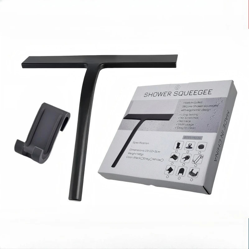 Matte Black Silicone Squeegee  - Glass Cleaner Streak recension och pris