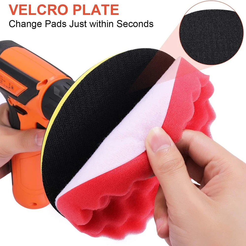 New 8Pcs Car Polishing Pads Ki - Polish Pad Set Buffer recension och pris
