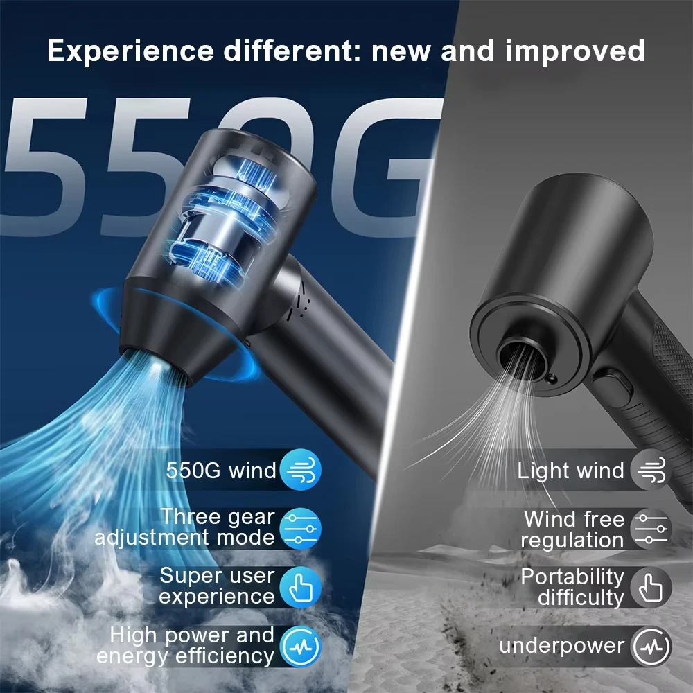 High-Speed 80000RPM Turbo Jet  - Dryer Car Blower recension och pris