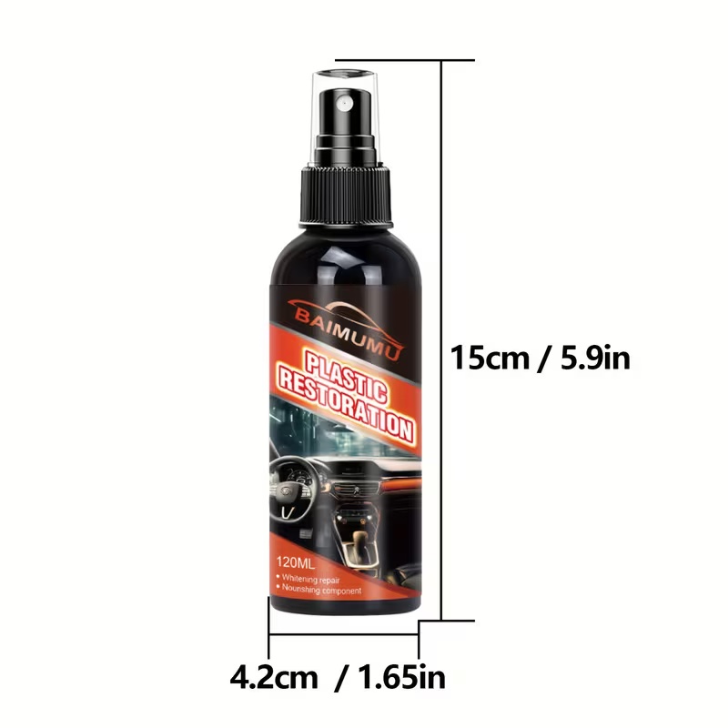 120ml Car Plastic Restorer Spr - Trim Restorer Plastic recension och pris