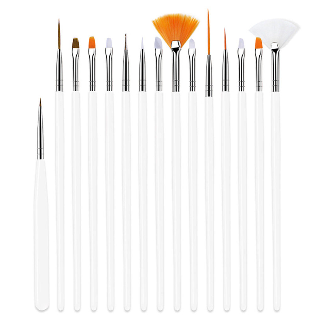 20Pcs Nail Art Pen Brush Set S - Detailing Brush Set recension och pris