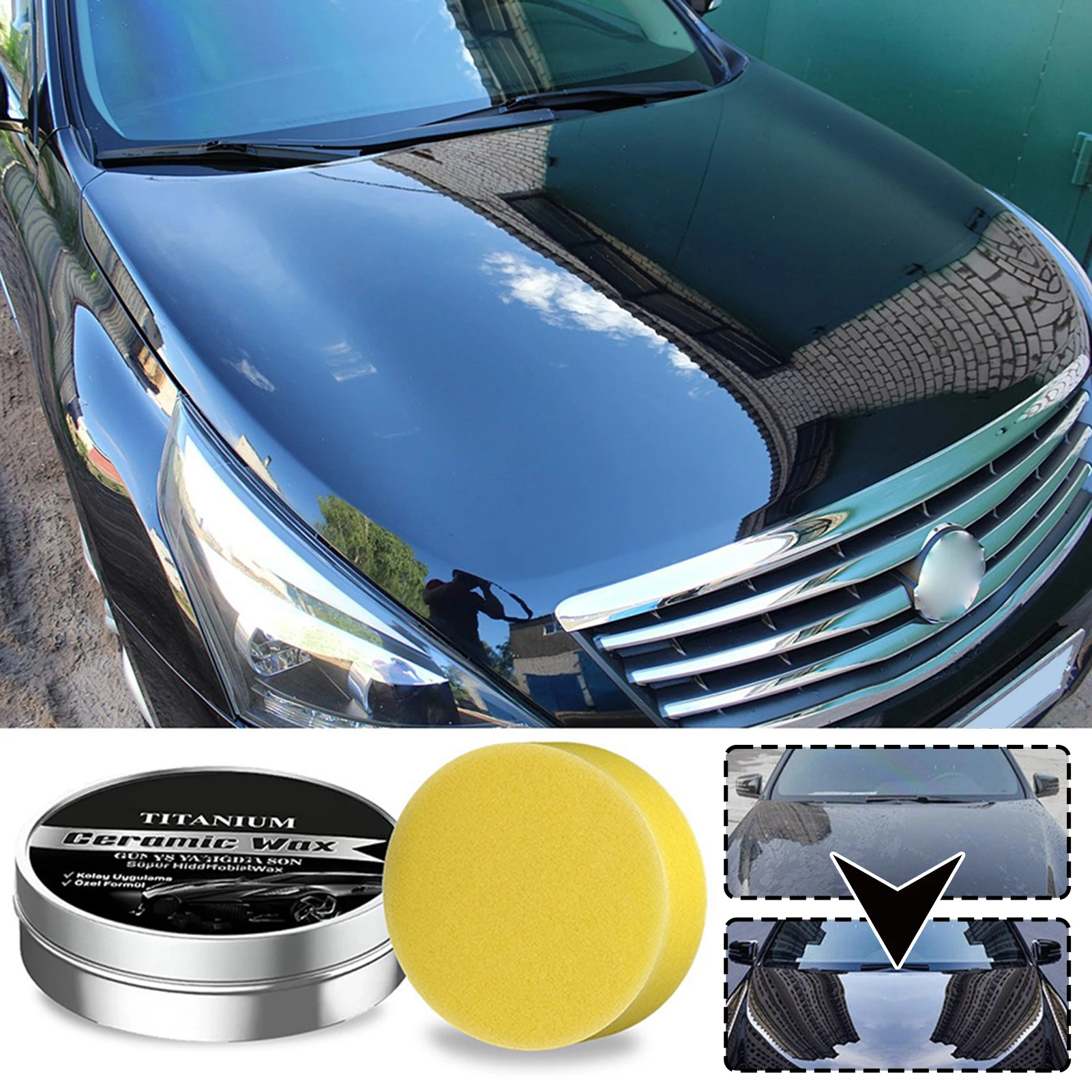 Car Coating Polishing Wax Auto - Car Wax Ceramic Coating recension och pris