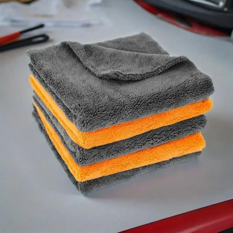 New 1/2/6/9 Packs 300GSM Car T - Microfiber Towel Detailing recension och pris