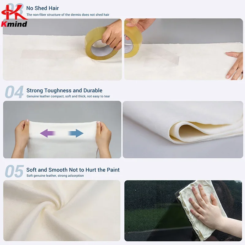 Natural Chamois Skin Car Care  - Interior Detailing Kit recension och pris