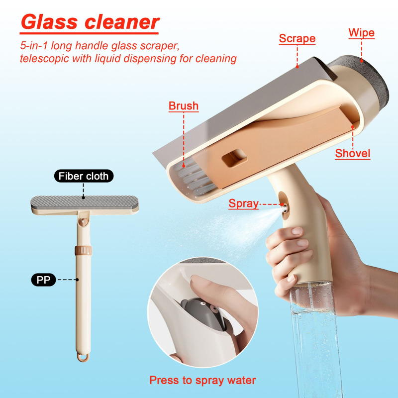 4-in-1 Window Glass Cleaner Ex - Glass Cleaner Streak recension och pris