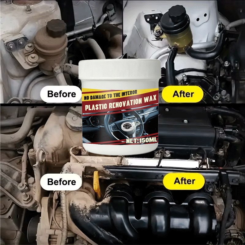 150G Plastic Renovation Wax Cr - Trim Restorer Plastic recension och pris