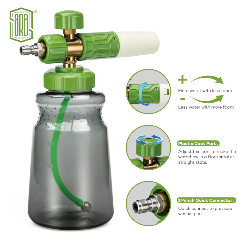 Foam Cannon, Car Foam Blaster  - Foam Cannon Car Wash recension och pris