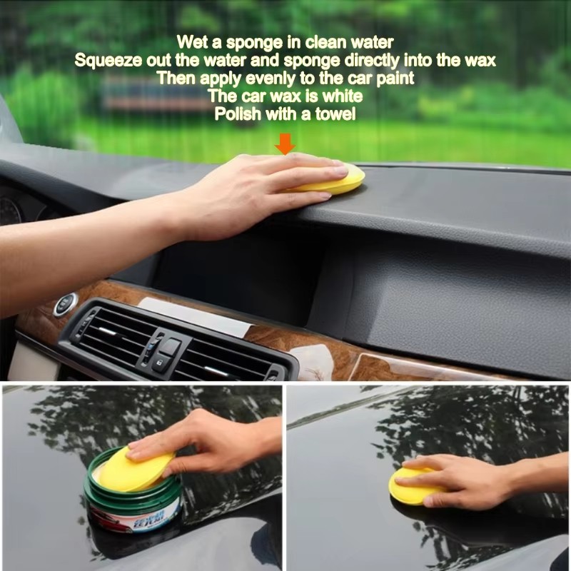 Car Detailing Care Tool Grey 1 - Wax Applicator Pad recension och pris
