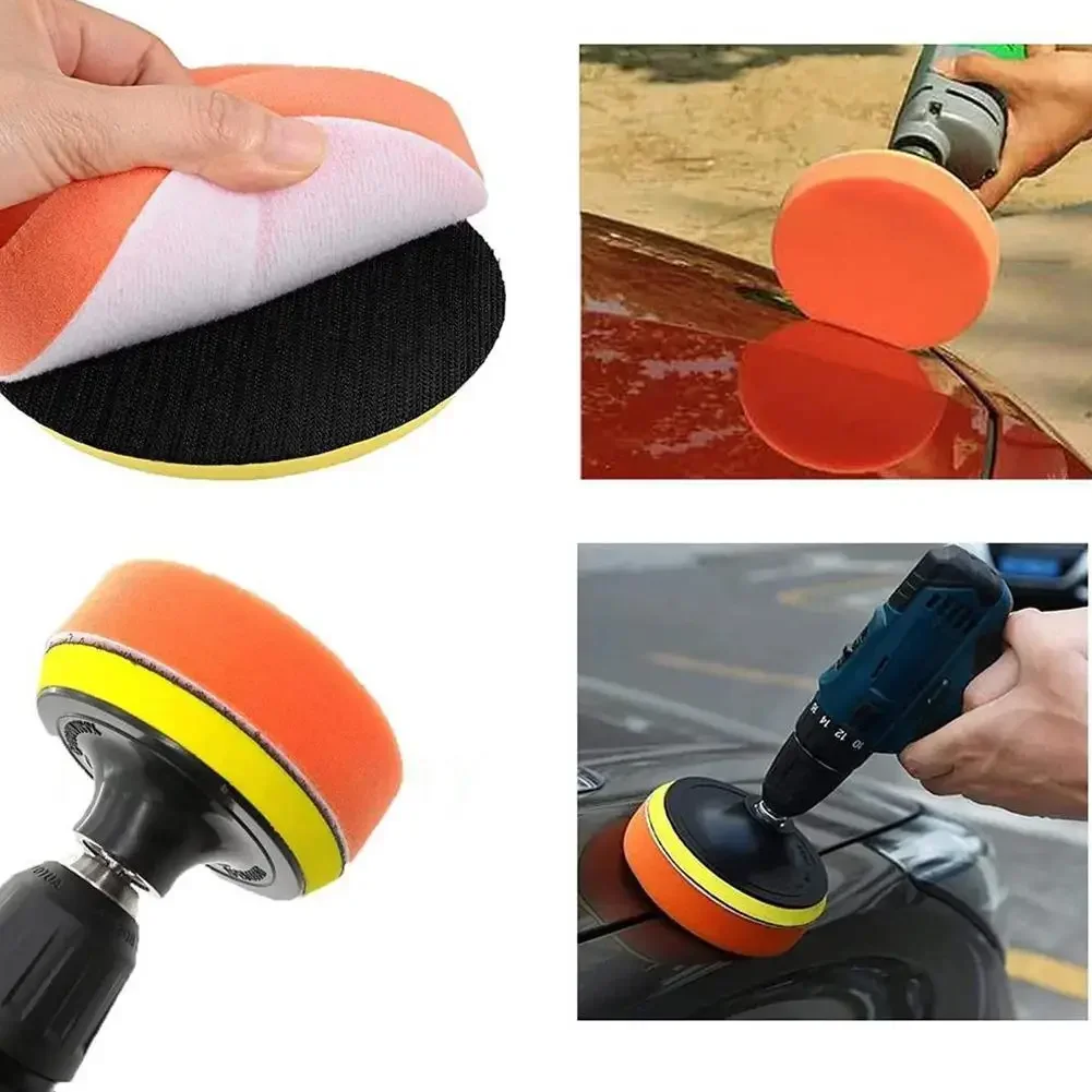 6Pcs Foam Pad Buffer Kit Polis - Polish Pad Set Buffer recension och pris