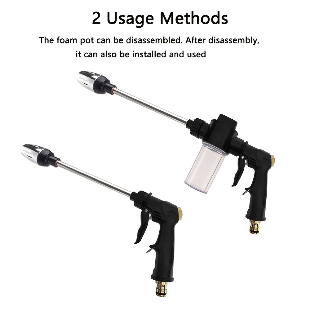 Garden Watering Gun Hose Nozzl - Car Shampoo Ph recension och pris