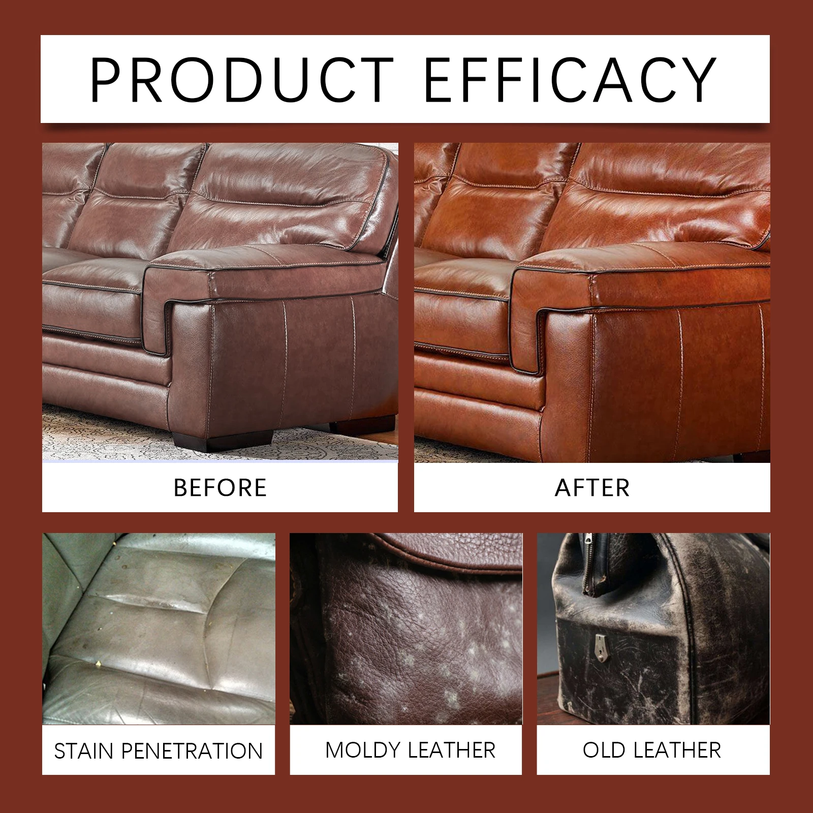 Premium Leather Cleaning Kit F - Leather Cleaner Interior recension och pris