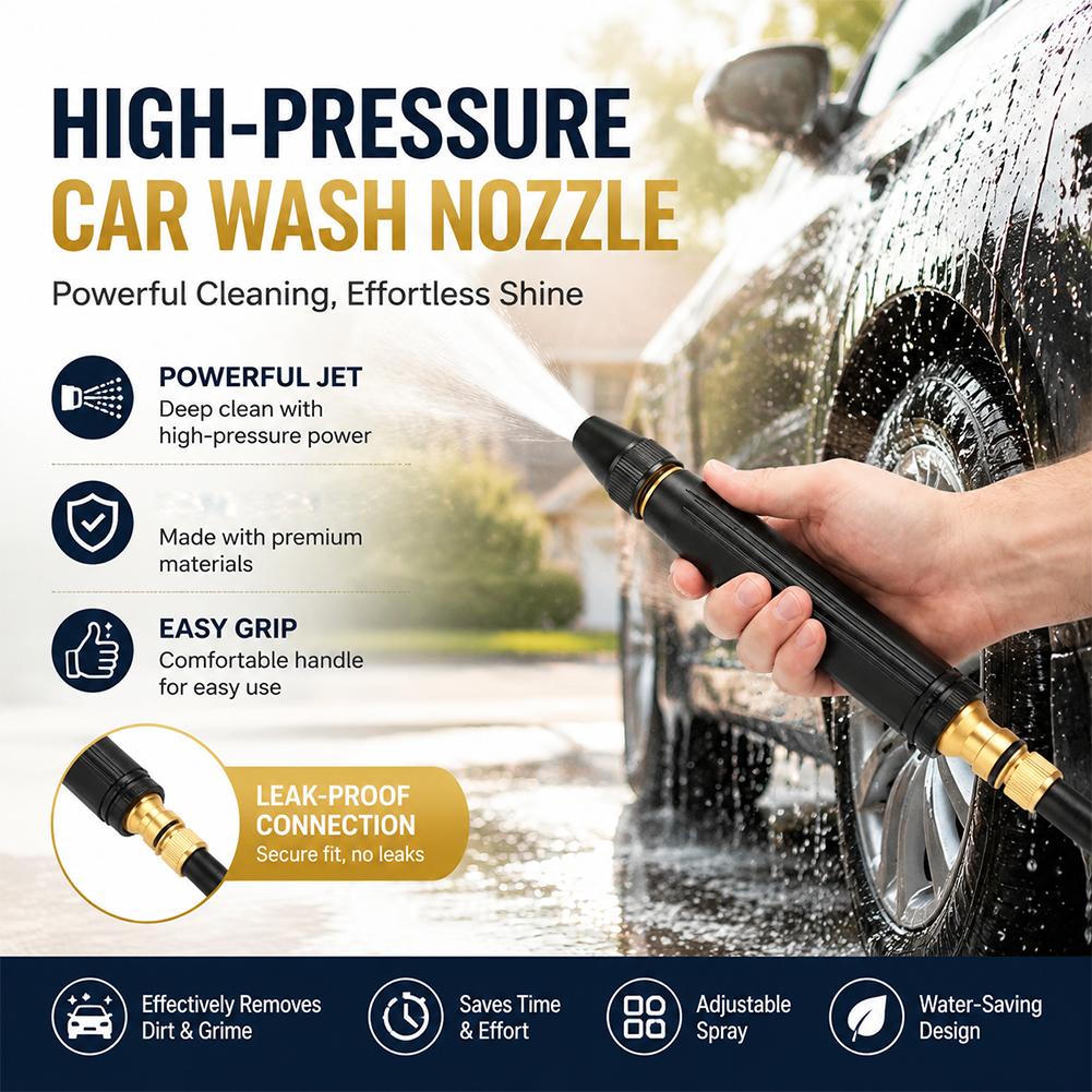 High-Pressure Wash Water Gun N - Car Shampoo Ph recension och pris