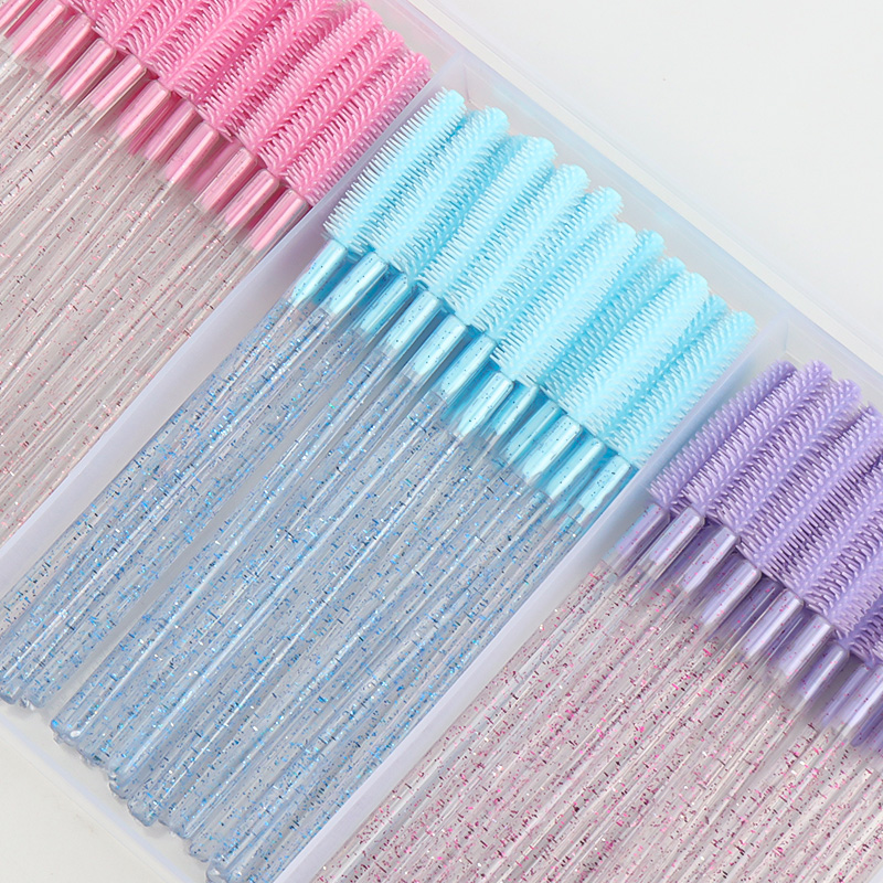 3 Grid Clear Box Macaron Glitt - Wax Applicator Pad recension och pris