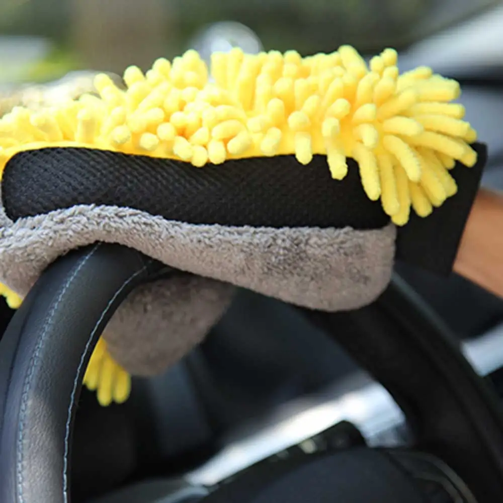 Car Wash Glove Coral Mitt Soft - Detailing Brush Set recension och pris