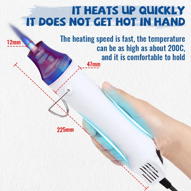 Hot Air Gun 220V Soldering Tem - Dryer Car Blower recension och pris