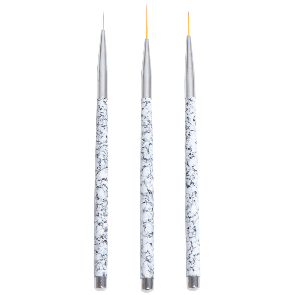3Pcs Nail Art Liner Brush Set  - Detailing Brush Set recension och pris